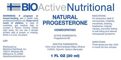 Bani0089 Natural Progesterone 12 8 21